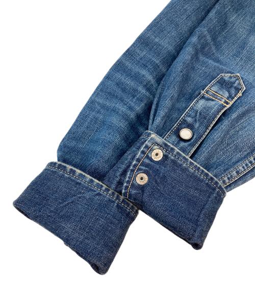 THE FLAT HEAD（ザ・フラットヘッド）THE FLAT HEAD (ザ・フラットヘッド) デニムウエスタンシャツ インディゴ サイズ:不明（印字消）の古着・服飾アイテム