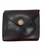 RRLダブルアールエル）の古着「レザーコンチョウォレット」｜ブラウン