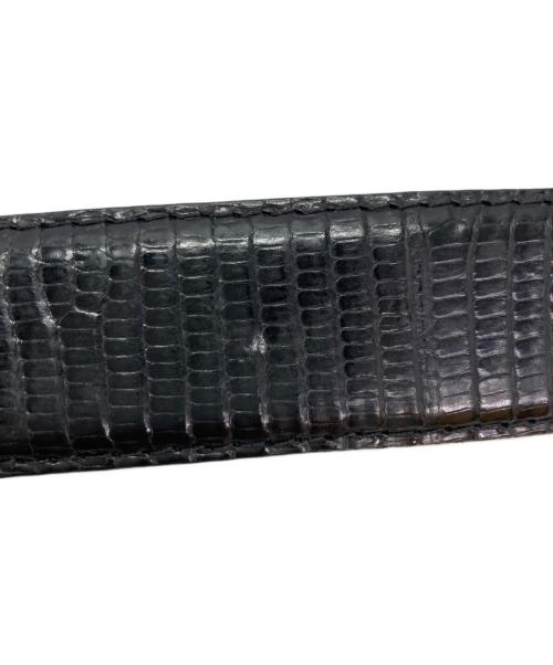 dunhill（ダンヒル）dunhill (ダンヒル) ベルト ブラックの古着・服飾アイテム