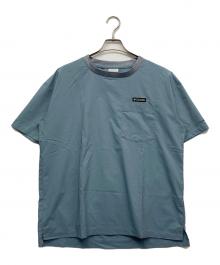 Columbia（コロンビア）の古着「ロードトゥマウンテンキャンプラバーショートスリーブプルオーバー」｜ブルー