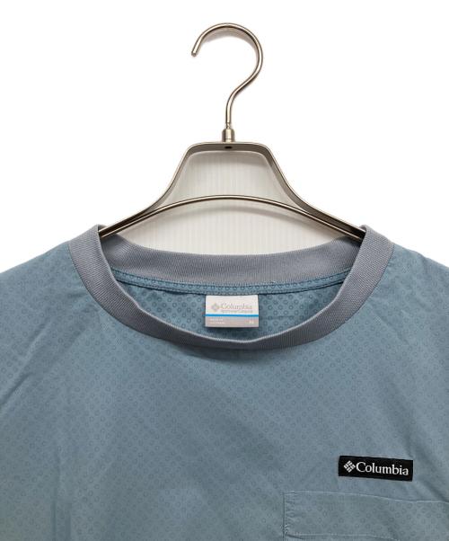 Columbia（コロンビア）Columbia (コロンビア) ロードトゥマウンテンキャンプラバーショートスリーブプルオーバー ブルー サイズ:Mの古着・服飾アイテム