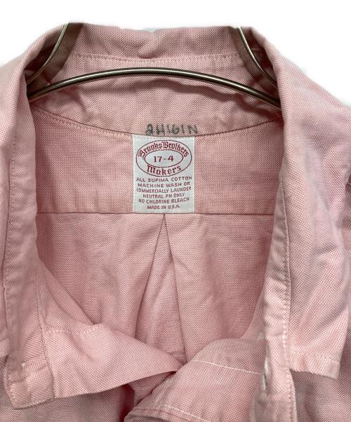 BROOKS BROTHERS（ブルックスブラザーズ）BROOKS BROTHERS (ブルックスブラザーズ) makersボタンダウンシャツ ピンク サイズ:17の古着・服飾アイテム