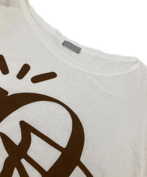 Christian Dior（クリスチャン ディオール）Christian Dior (クリスチャン ディオール) Travis Scott (トラヴィス・スコット) カクタスジャックプリントTシャツ ホワイト サイズ:XXLの古着・服飾アイテム