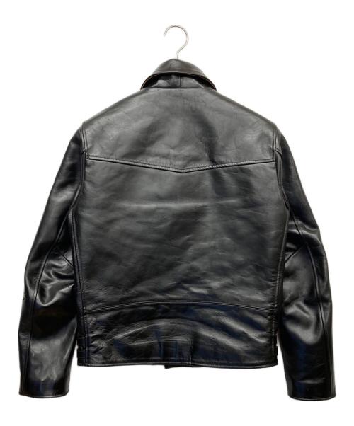HOR.L.TOGS（ソノタブランド）HOR.L.TOGS (ソノタブランド) ホースレザーライダースジャケット ブラック サイズ:36の古着・服飾アイテム