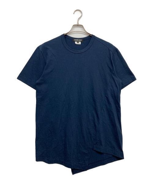 COMME des GARCONS HOMME DEUX（コムデギャルソン オム ドゥ）COMME des GARCONS HOMME DEUX (コムデギャルソン オム ドゥ) アシンメトリーTシャツ ネイビー サイズ:Lの古着・服飾アイテム