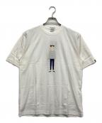 LOOPWHEELER×NO COFFEEループウィラー×ノーコーヒー）の古着「チャッピーTシャツ」｜ホワイト