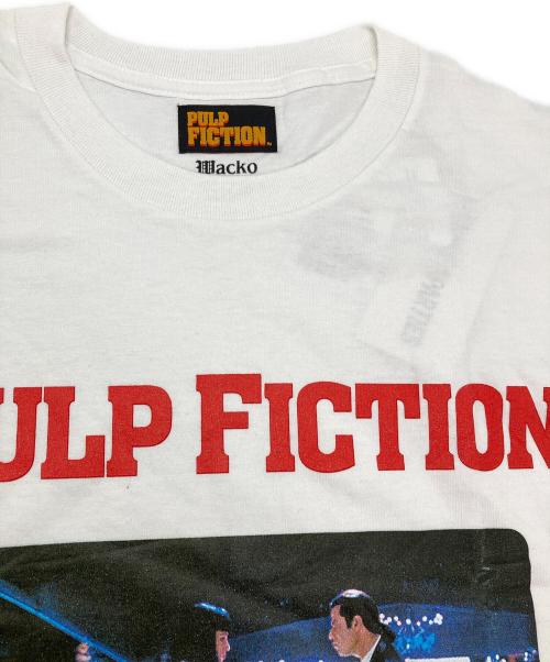 WACKO MARIA（ワコマリア）WACKO MARIA (ワコマリア) PULP FICTION CREW NECK T-SHIRT ホワイト サイズ:L 未使用品の古着・服飾アイテム