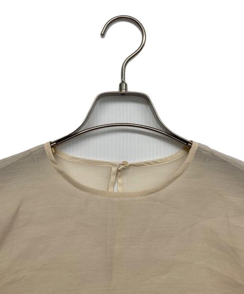 martinique（マルティニーク）martinique (マルティニーク) シアーオーガンプルオーバー アイボリー サイズ:FREEの古着・服飾アイテム