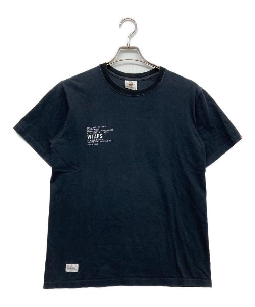 WTAPS（ダブルタップス）WTAPS (ダブルタップス) プリントTシャツ ブラック サイズ:Mの古着・服飾アイテム