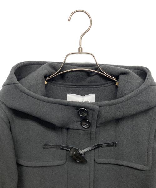 UNITED ARROWS TOKYO（ユナイテッドアローズトウキョウ）UNITED ARROWS TOKYO (ユナイテッドアローズトウキョウ) W メルトン ダッフルコート グレー サイズ:36の古着・服飾アイテム