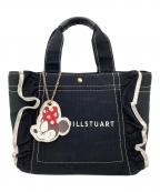 JILL BY JILLSTUART×DISNEYジル バイ ジルスチュアート×ディズニー）の古着「フリルバッグ ミニー ミニー」｜ブラック