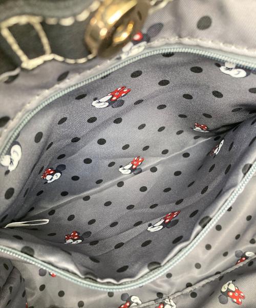 JILL BY JILLSTUART（ジル バイ ジルスチュアート）JILL BY JILLSTUART (ジル バイ ジルスチュアート) Disney (ディズニー) フリルバッグ ミニー ミニー ブラックの古着・服飾アイテム