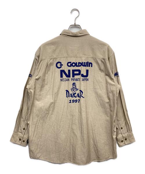 THE NORTH FACE（ザ ノース フェイス）THE NORTH FACE (ザ ノース フェイス) ナイロンシャツ ブラウン サイズ:Lの古着・服飾アイテム