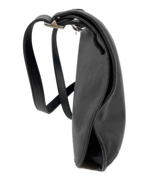 COACH（コーチ）COACH (コーチ) レザーショルダーバッグ ブラックの古着・服飾アイテム