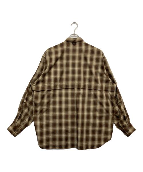 DAIWA PIER39（ダイワ ピア39）DAIWA PIER39 (ダイワ ピア39) TECH LOGGER SHIRTS ブラウン サイズ:Mの古着・服飾アイテム