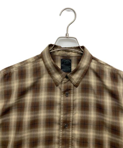 DAIWA PIER39（ダイワ ピア39）DAIWA PIER39 (ダイワ ピア39) TECH LOGGER SHIRTS ブラウン サイズ:Mの古着・服飾アイテム