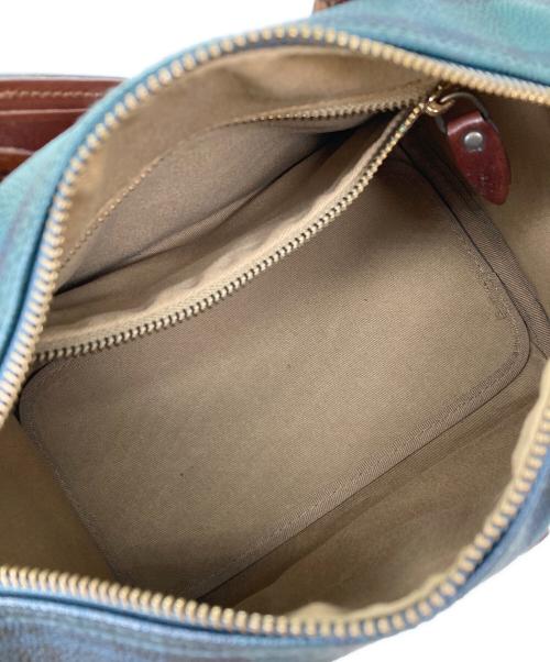 POLO RALPH LAUREN（ポロ・ラルフローレン）POLO RALPH LAUREN (ポロ・ラルフローレン) ミニボストンバッグ グリーンの古着・服飾アイテム