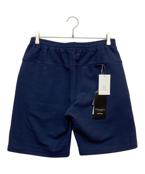 LACOSTE（ラコステ）LACOSTE (ラコステ) BEAUTY&YOUTH (ビューティーアンドユース) 別注1TONE SRT ネイビー サイズ:M 未使用品の古着・服飾アイテム