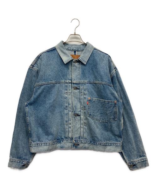 LEVI'S（リーバイス）LEVI'S (リーバイス) BEAMS (ビームス) SUPER WIDE トラッカージャケット ホワイト サイズ:Mの古着・服飾アイテム