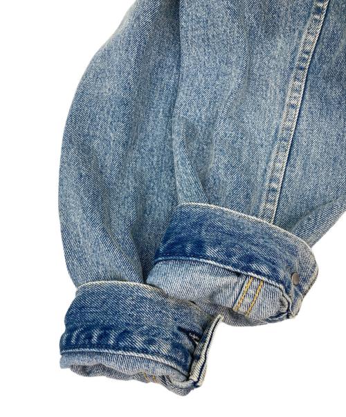 LEVI'S（リーバイス）LEVI'S (リーバイス) BEAMS (ビームス) SUPER WIDE トラッカージャケット ホワイト サイズ:Mの古着・服飾アイテム