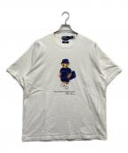 POLO RALPH LAUREN.×BEAMSポロ ラルフ ローレン×ビームス）の古着「POLOベアTシャツ」｜ホワイト