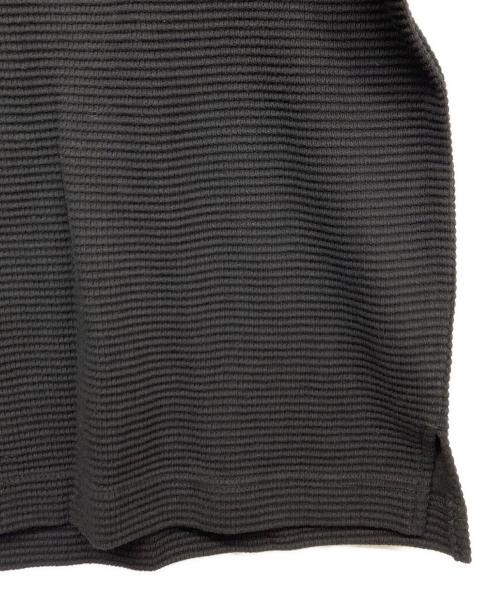 LACOSTE（ラコステ）LACOSTE (ラコステ) JOURNAL STANDARD relume (ジャーナルスタンダード レリューム) 別注 オーバーサイズ ヘビーピケ L/S Tシャツ ブラック サイズ:4 未使用品の古着・服飾アイテム