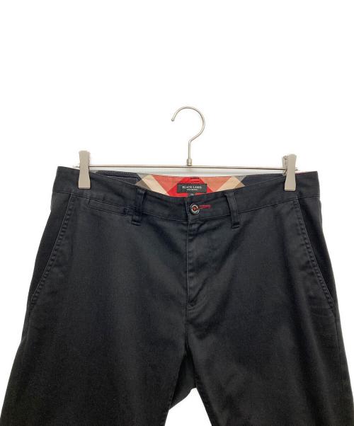 BURBERRY BLACK LABEL（バーバリーブラックレーベル）BURBERRY BLACK LABEL (バーバリーブラックレーベル) チノパン ブラック サイズ:79の古着・服飾アイテム