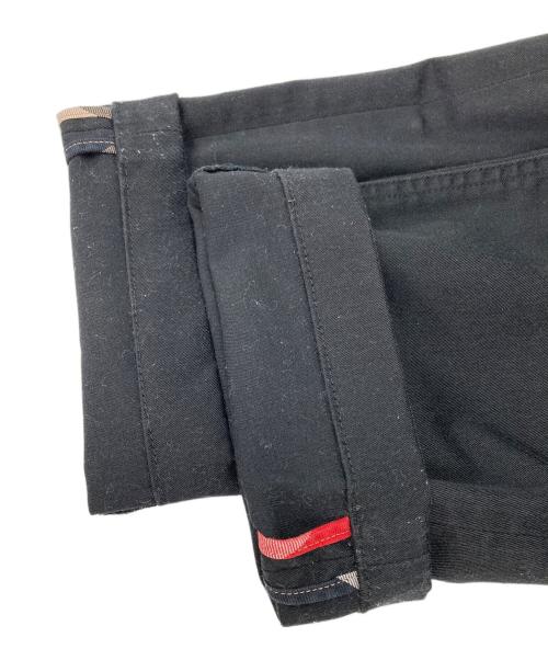 BURBERRY BLACK LABEL（バーバリーブラックレーベル）BURBERRY BLACK LABEL (バーバリーブラックレーベル) チノパン ブラック サイズ:79の古着・服飾アイテム