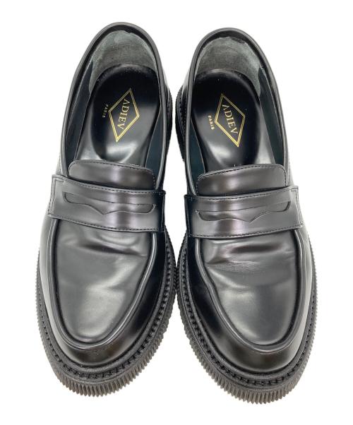 ADIEU（アデュー）ADIEU (アデュー) TYPE159 ローファー ブラック サイズ:40の古着・服飾アイテム