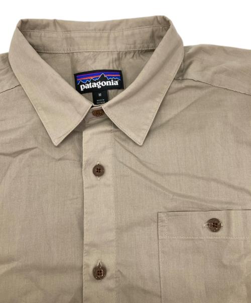 Patagonia（パタゴニア）Patagonia (パタゴニア) メンズ・サンライズ・ストリーム・シャツ ベージュ サイズ:Mの古着・服飾アイテム