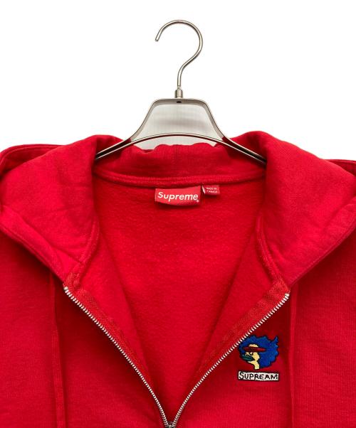 SUPREME（シュプリーム）Supreme (シュプリーム) MARK GONZALES (マーク・ゴンザレス) Gonz Ramm Zip Up Sweatshirt レッド サイズ:Lの古着・服飾アイテム
