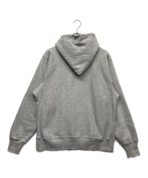 WAREHOUSE（ウエアハウス）WAREHOUSE (ウエアハウス) 三段プリントパーカー グレー サイズ:XLの古着・服飾アイテム