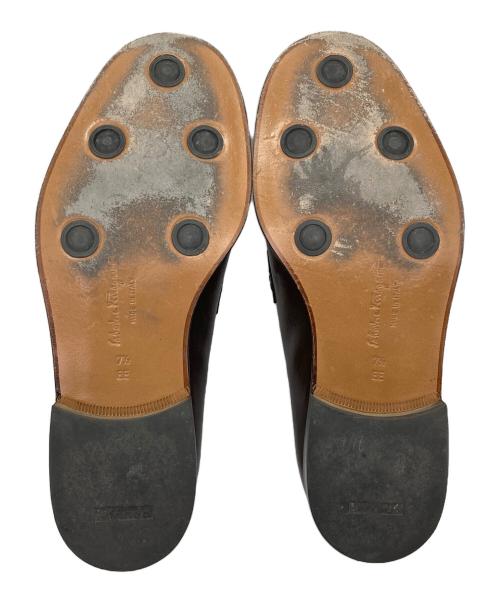 Salvatore Ferragamo（サルヴァトーレ フェラガモ）Salvatore Ferragamo (サルヴァトーレ フェラガモ) ローファー ブラウン サイズ:7 1/2の古着・服飾アイテム