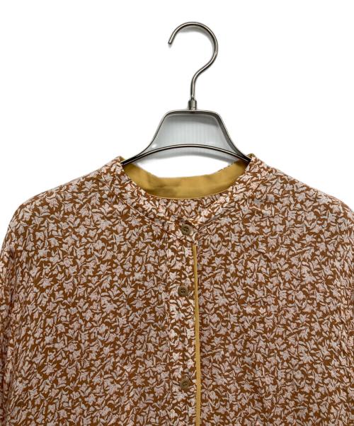 JOURNAL STANDARD relume（ジャーナルスタンダード レリューム）JOURNAL STANDARD relume (ジャーナルスタンダード レリューム) ウォッシャブルフラワーティアードワンピース オレンジ サイズ:Fの古着・服飾アイテム