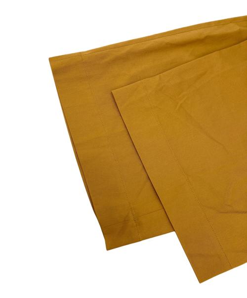 DRESSTERIOR（ドレステリア）DRESSTERIOR (ドレステリア) ツイルワイドパンツ イエロー サイズ:38の古着・服飾アイテム