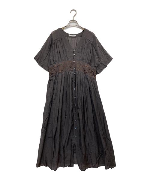 JOURNAL STANDARD relume（ジャーナルスタンダード レリューム）JOURNAL STANDARD relume (ジャーナルスタンダード レリューム) 半袖ワンピース グレー サイズ:FREEの古着・服飾アイテム