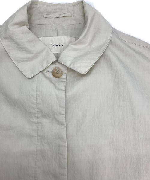 TODAYFUL（トゥデイフル）TODAYFUL (トゥデイフル) Soutiencollar Over Coat ベージュ サイズ:38の古着・服飾アイテム