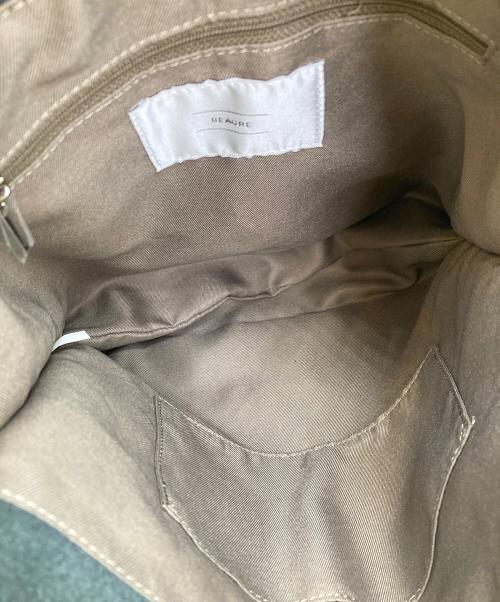 Beaure（ビュレ）Beaure (ビュレ) トートバッグ ブラックの古着・服飾アイテム