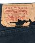 中古・古着 LEVI'S (リーバイス) 後染め501デニムパンツ ブラック サイズ:W36：3000円