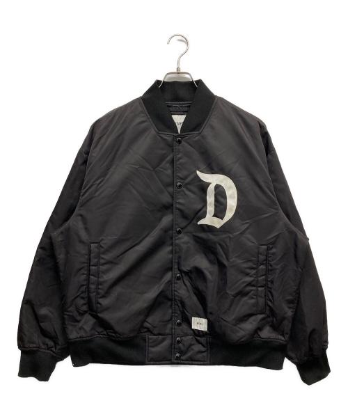 WTAPS（ダブルタップス）WTAPS (ダブルタップス) TEAM JACKET NYLON． TWILL． ブラック サイズ:X02の古着・服飾アイテム