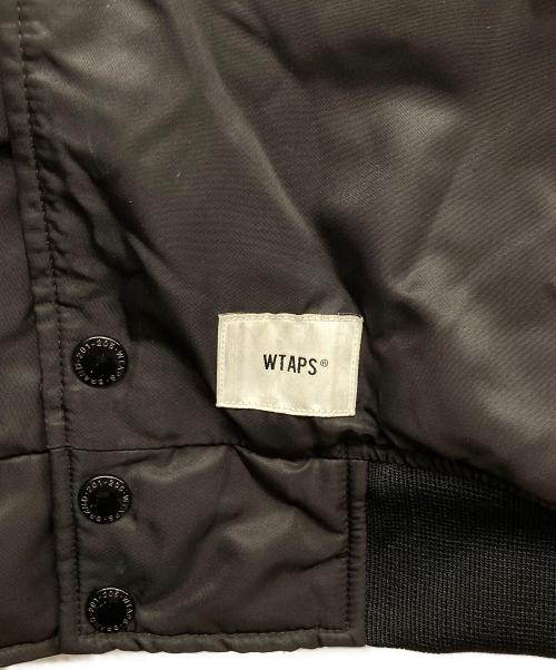 WTAPS（ダブルタップス）WTAPS (ダブルタップス) TEAM JACKET NYLON． TWILL． ブラック サイズ:X02の古着・服飾アイテム