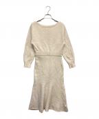 anuansアニュアンス）の古着「ウールカシミヤマーメイドニットワンピース」｜2475