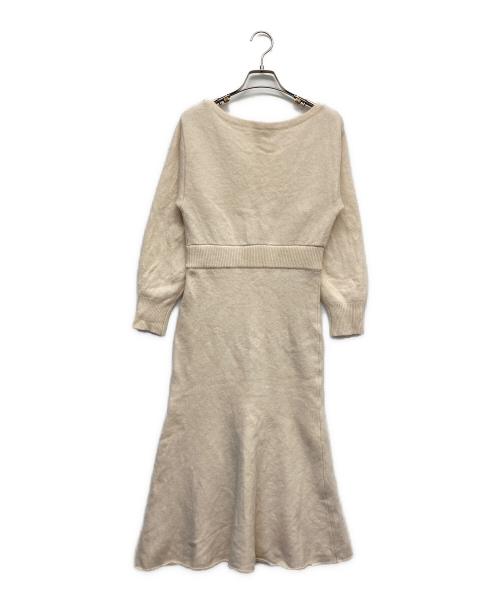 anuans（アニュアンス）anuans (アニュアンス) ウールカシミヤマーメイドニットワンピース 2475 サイズ:Fの古着・服飾アイテム