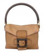 MIU MIUミュウミュウ）の古着「レザーワンショルダーバッグ」｜ブラウン