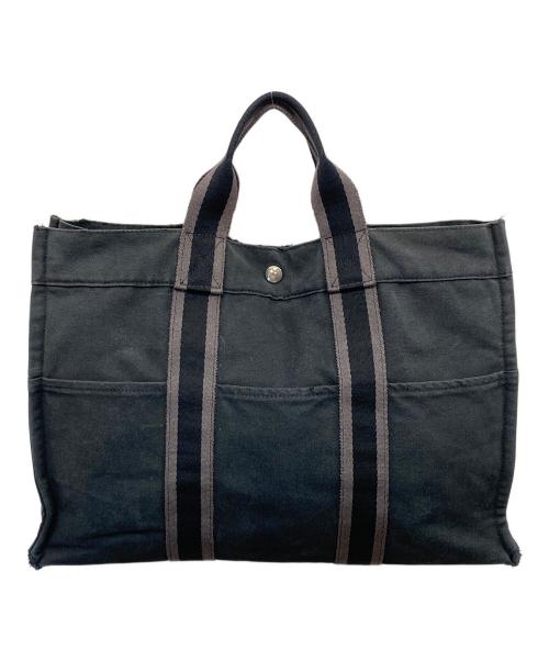 HERMES（エルメス）HERMES (エルメス) トートバッグ ブラックの古着・服飾アイテム