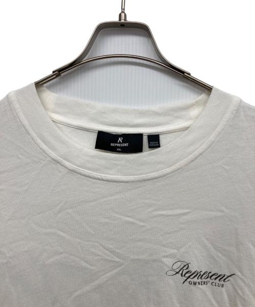 REPRESENT（リプレゼント）REPRESENT (リプレゼント) プリントTシャツ ホワイト サイズ:XXLの古着・服飾アイテム