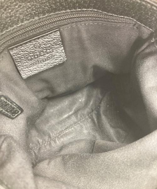 GUCCI（グッチ）GUCCI (グッチ) GGキャンバス ウエストポーチ ブラックの古着・服飾アイテム