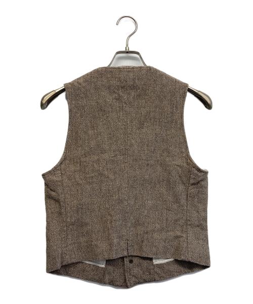 45rpm（45アールピーエム）45rpm (45アールピーエム) コットンジレ ブラウン サイズ:3の古着・服飾アイテム