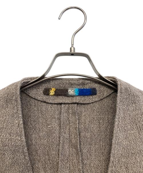 45rpm（45アールピーエム）45rpm (45アールピーエム) コットンジレ ブラウン サイズ:3の古着・服飾アイテム