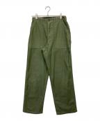 VINTAGE MILITARYヴィンテージ ミリタリー）の古着「50ｓベイカーパンツ」｜オリーブ